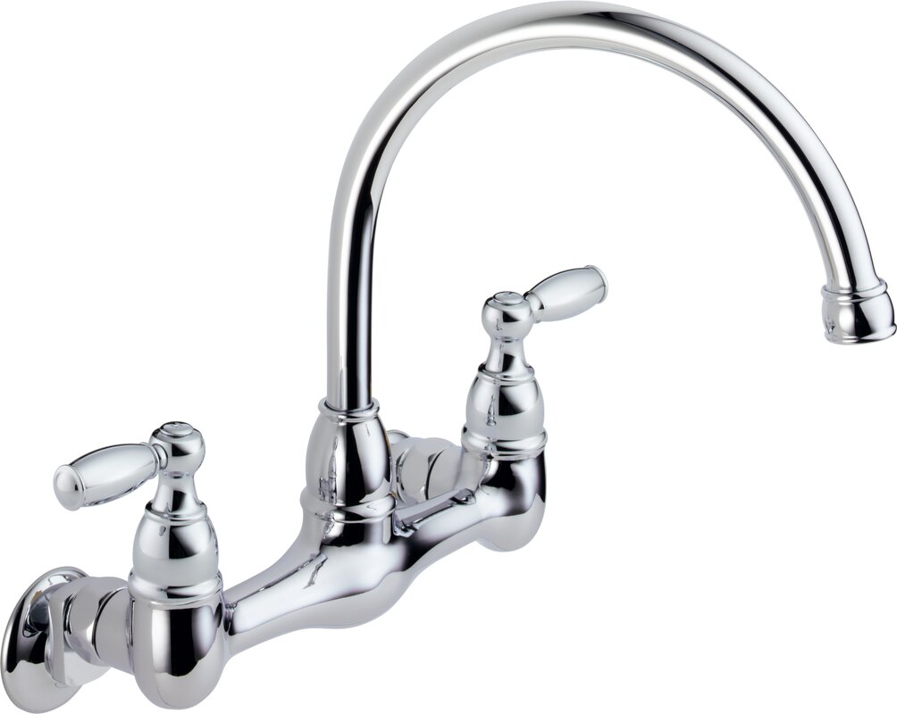 double handle kitchen bar faucet